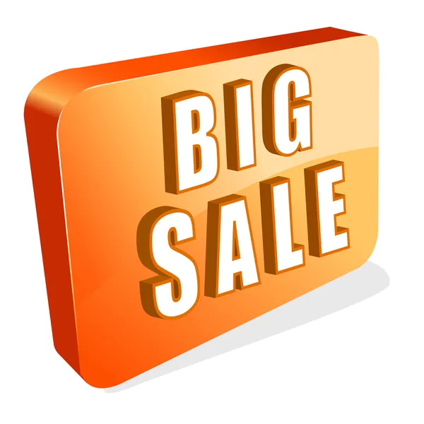 Illustration of icon of big sale — Stock Photo, Image
