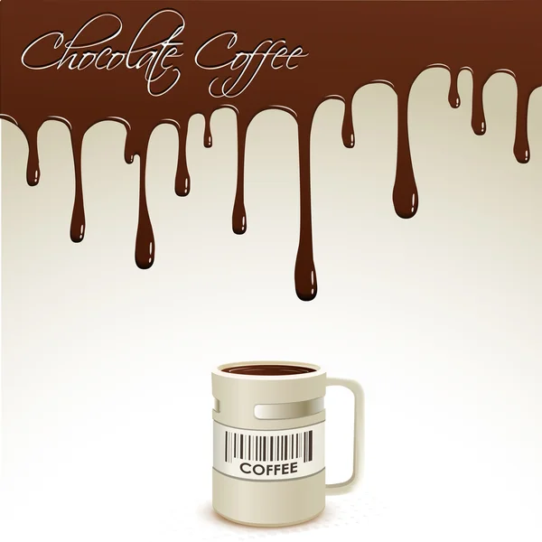 Café com chocolate — Fotografia de Stock