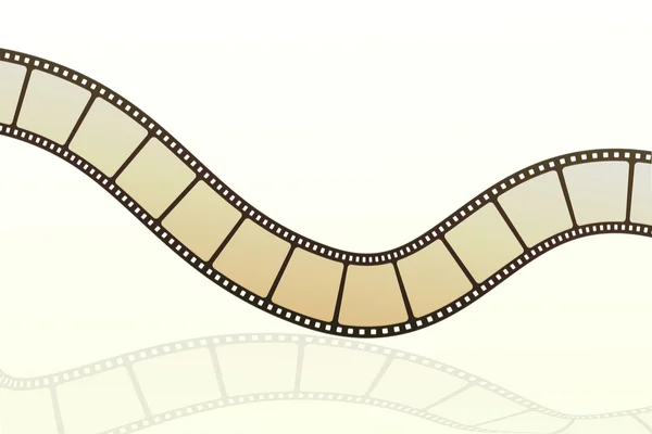 Illustrazione della striscia di film — Foto Stock