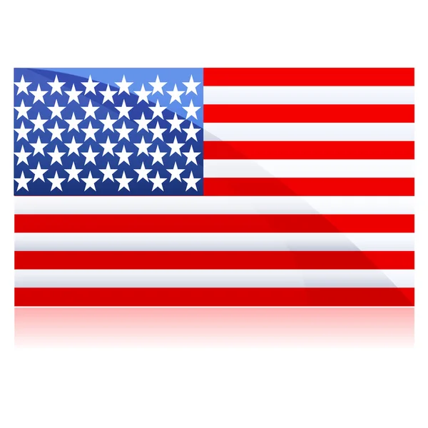 Vlag van de Verenigde Staten van Amerika — Stockfoto