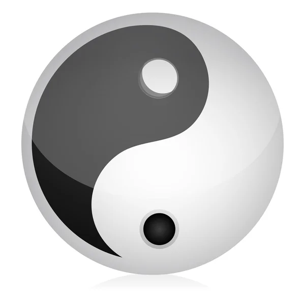 Yin Yang. — Foto de Stock