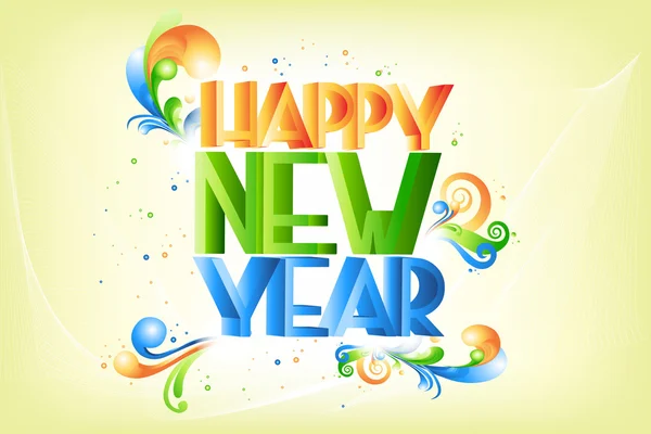 Colorful new year — Stock Photo, Image