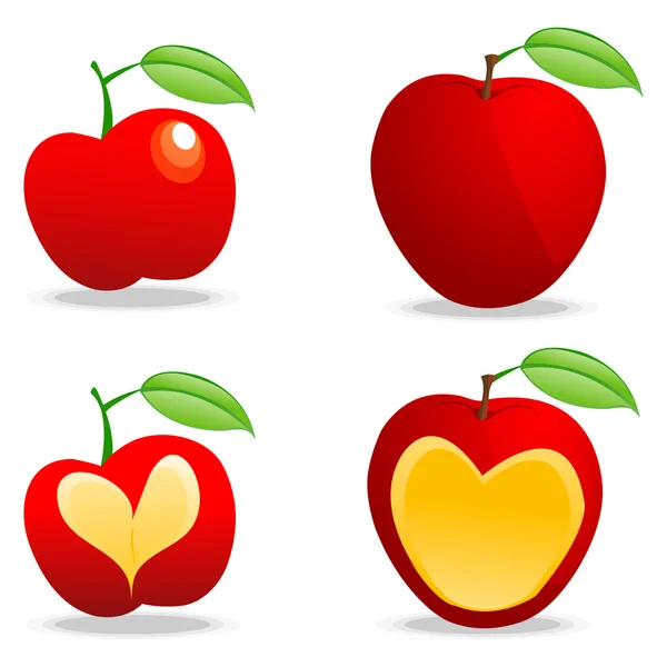 Différentes pommes — Photo