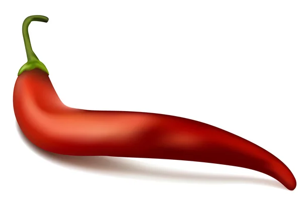Warme rode chili peper — Stockfoto