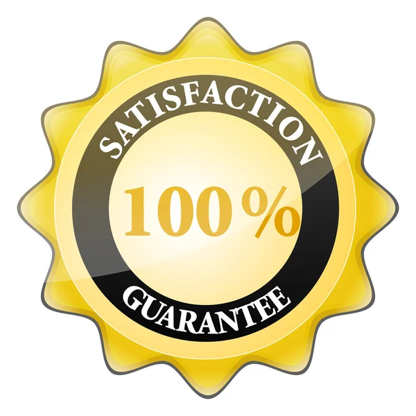 100 % de satisfaction garantie signe — Photo