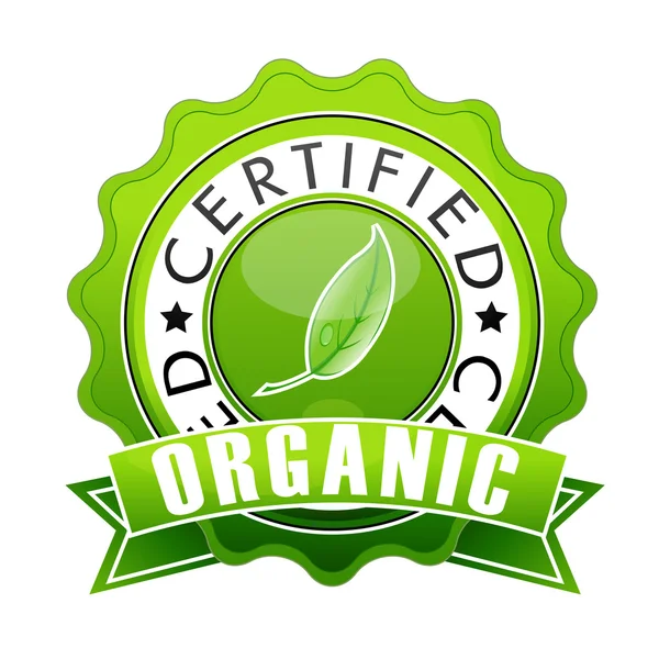 Organic stamp — Stock Photo, Image