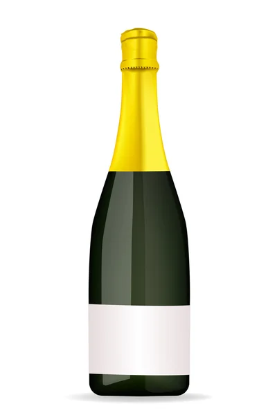 Üveg pezsgő — Stock Fotó