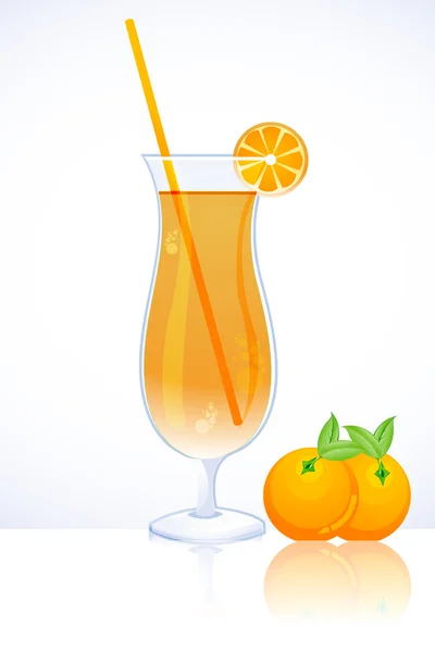Würziger Orangensaft — Stockfoto