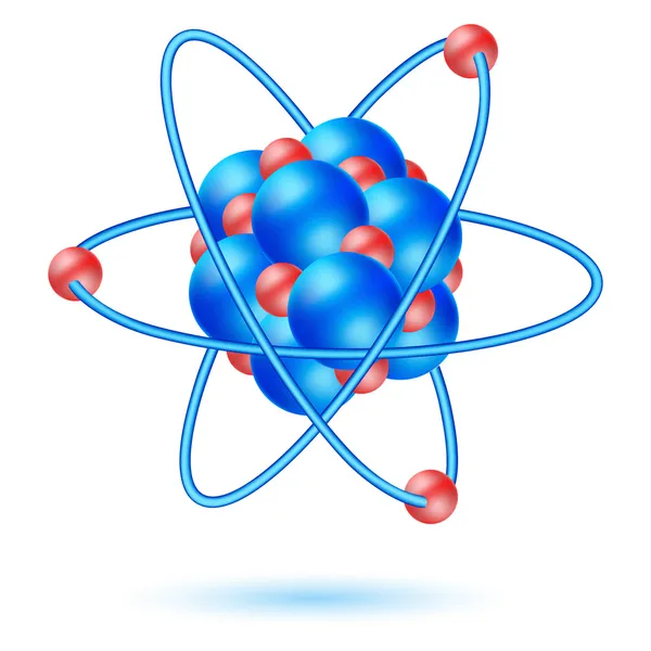 Molécula atómica — Fotografia de Stock