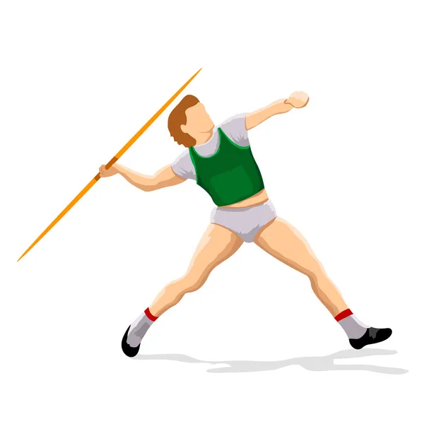 Javeline gracz — Zdjęcie stockowe