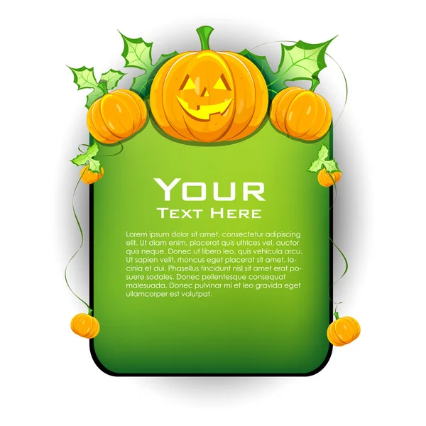 Halloween template — Stock Photo, Image