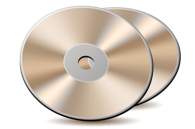 Compact disks clipart