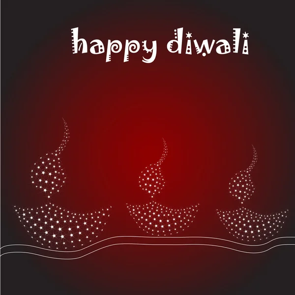 Tarjeta Diwali — Foto de Stock