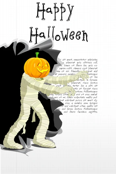 Szczęśliwego Halloween Card — Zdjęcie stockowe