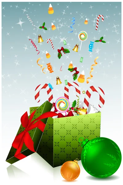 Feliz cartão de Natal — Fotografia de Stock