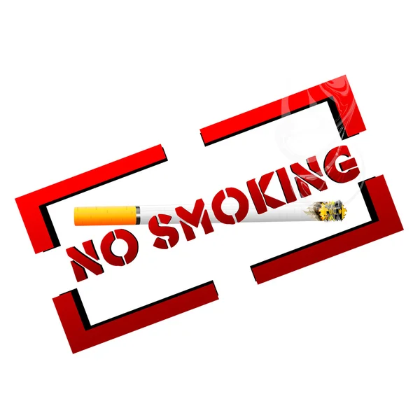 Rauchen verboten — Stockfoto