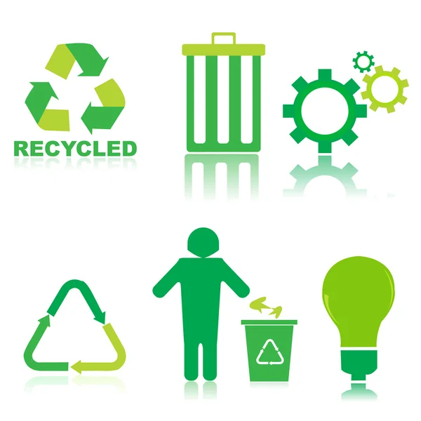 Recycle icons — Stock Photo, Image
