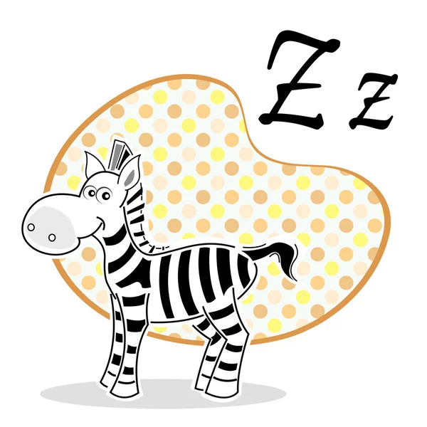 Zebra çizimi — Stok fotoğraf