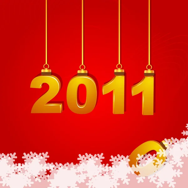 New year card — Stock Photo, Image