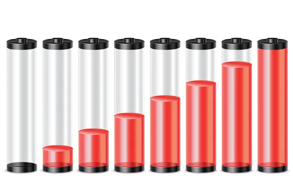 Измеритель батареи — стоковое фото