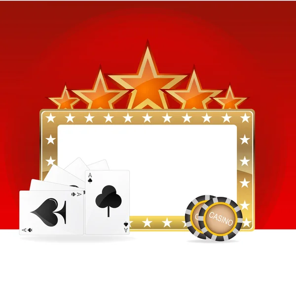 Ícones de casino — Fotografia de Stock