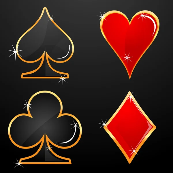 Iconos de Casino —  Fotos de Stock