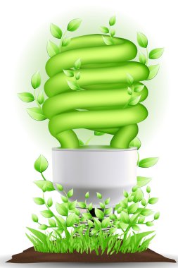 Green cfl clipart