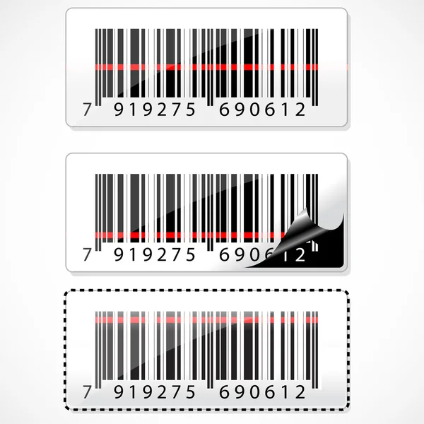 Barcode με ακτίνες — Φωτογραφία Αρχείου