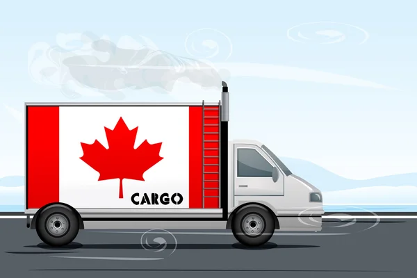Canada cargo — Stock Photo, Image
