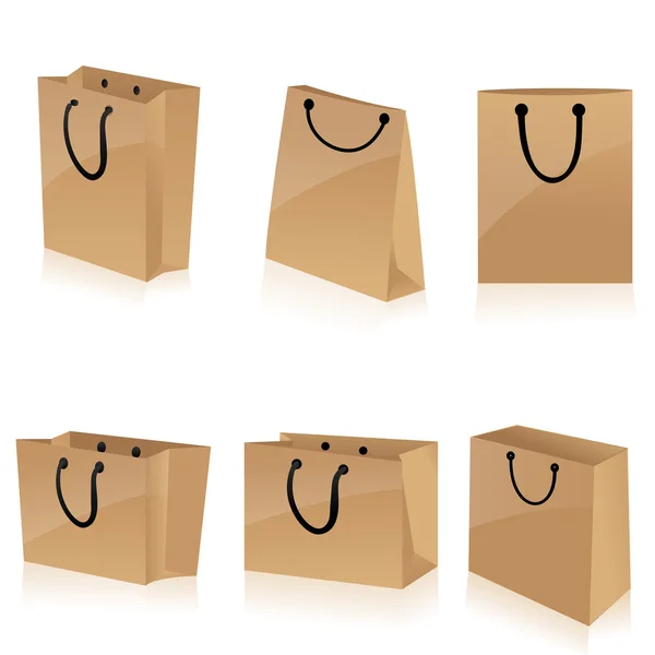 Eco friendly shopping bags — Stock Photo, Image