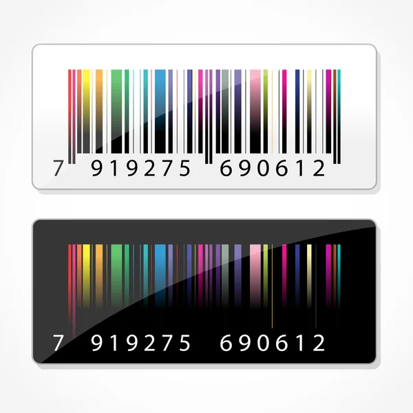Πολύχρωμο barcode — Φωτογραφία Αρχείου
