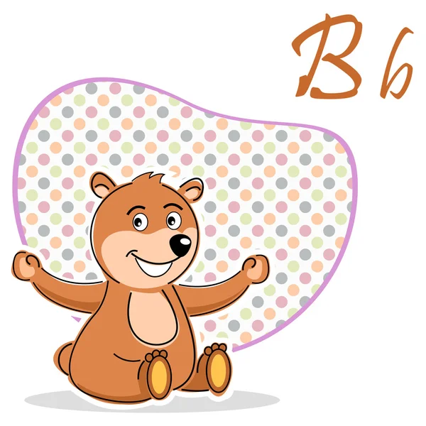 B para oso —  Fotos de Stock