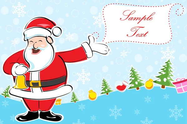 Cheerful christmas card — Stock Photo, Image