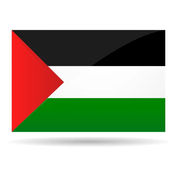 巴勒斯坦旗帜 — 图库照片