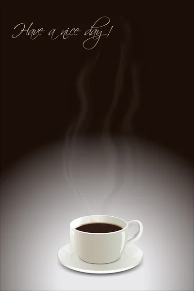 Karta kawa — Zdjęcie stockowe