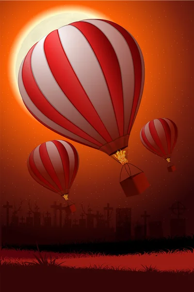Horkovzdušný balón — Stock fotografie