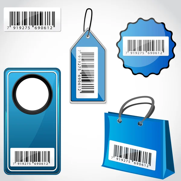 Barcode tags — Stock Photo, Image