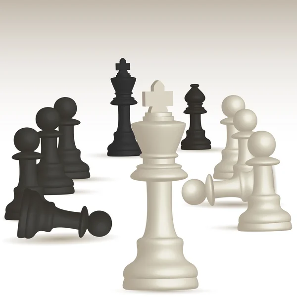 国际象棋游戏 — 图库照片