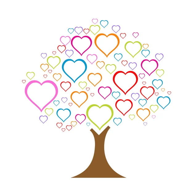 Drzewo miłości — Zdjęcie stockowe