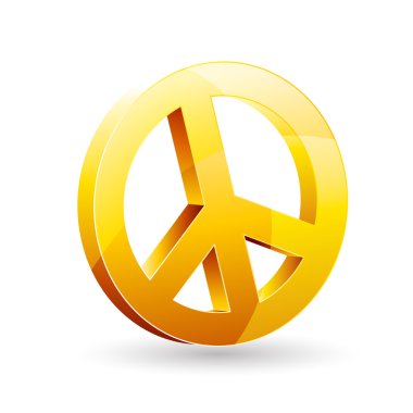 Peace sign clipart