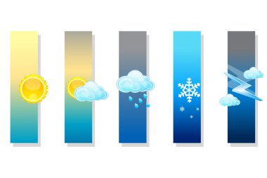 Types of weather clipart