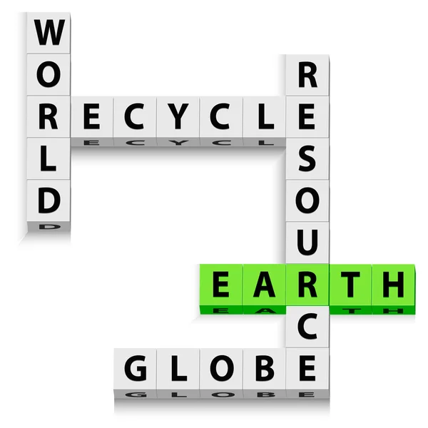 Recyklaci světě — Stock fotografie