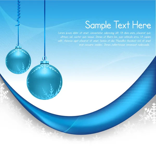 Abstract merry christmas card — Stock Photo, Image