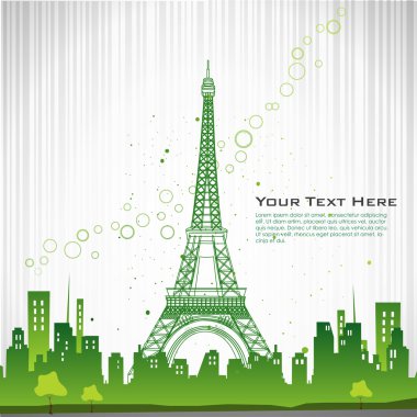 Eiffel tower clipart