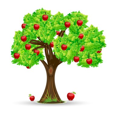 Apple tree clipart