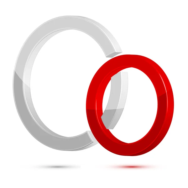 Logo okrągły — Zdjęcie stockowe