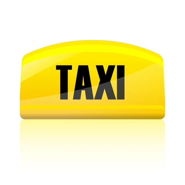 Taksi işareti — Stok fotoğraf