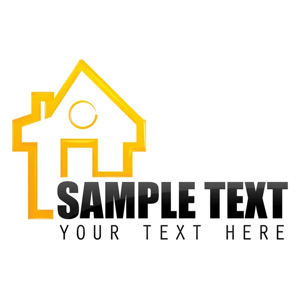 Home sample card — Stock Photo, Image