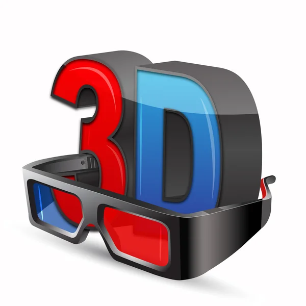 Stock image 3d eyewear