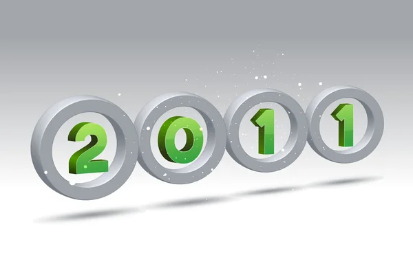 Новый год 2011 — стоковое фото